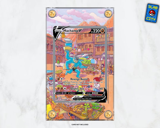 Machamp V #172 Astral Radiance - Extended Artwork Pokémon Card Display Case