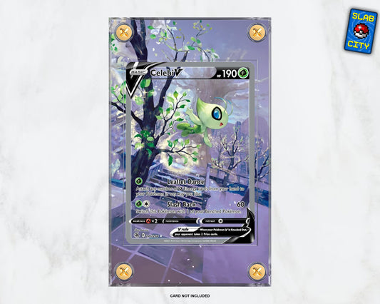 Celebi V #245 Fusion Strike - Extended Artwork Pokémon Card Display Case