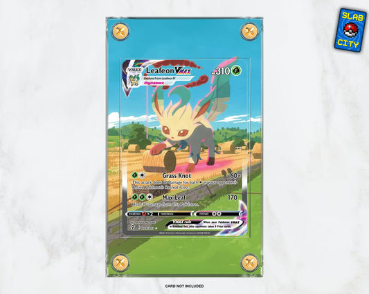 Leafeon VMAX #205 Evolving Skies - Extended Artwork Pokémon Card Display Case