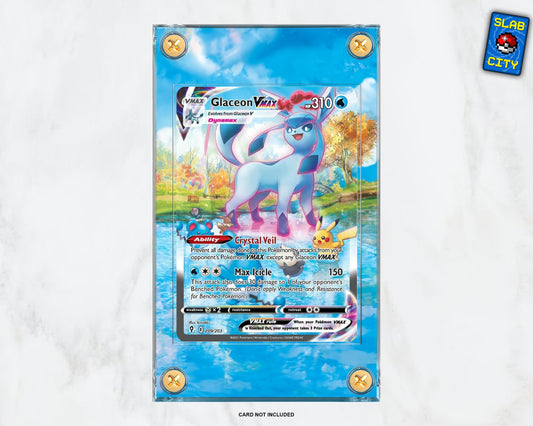 Glaceon VMAX #209 Evolving Skies - Extended Artwork Pokémon Card Display Case