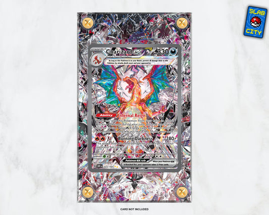 Charizard EX #223 Obsidian Flames - Extended Artwork Pokémon Card Display Case