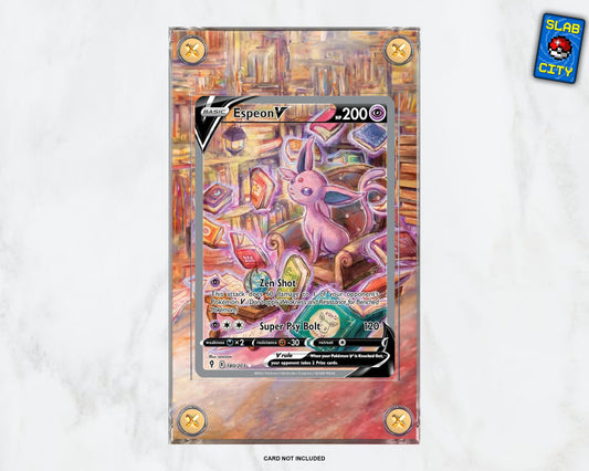 Espeon V #180 Evolving Skies - Extended Artwork Pokémon Card Display Case