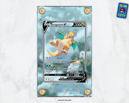 Dragonite V #192 Evolving Skies - Extended Artwork Pokémon Card Display Case