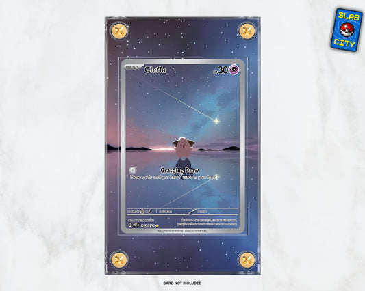 Cleffa #202 IR Obsidian Flames - Extended Artwork Pokémon Card Display Case