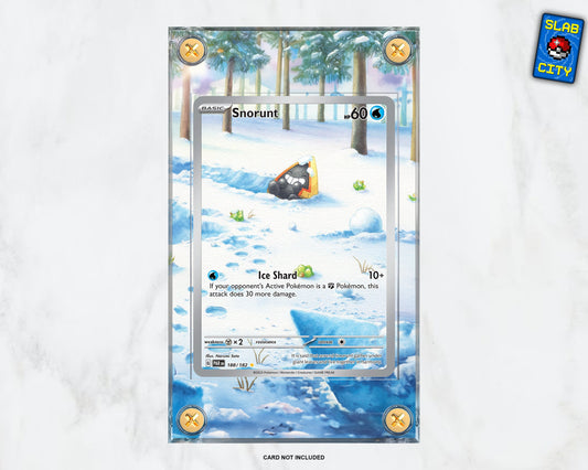 Snorunt #188 IR Paradox Rift - Extended Artwork Pokémon Card Display Case