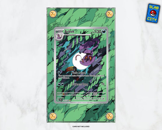 Arbok #176 IR Temporal Forces - Extended Artwork Pokémon Card Display Case