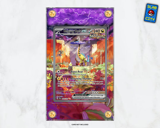 Raging Bolt EX #208 SIR Temporal Forces - Extended Artwork Pokémon Card Display Case