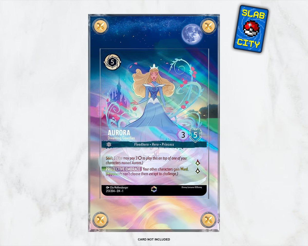 Aurora Dreaming Guardian #213 Lorcana Extended Art Display Case