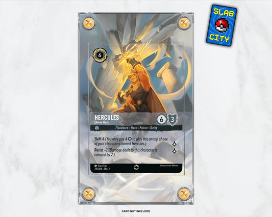 Hercules Divine Hero #215 Lorcana Extended Art Display Case