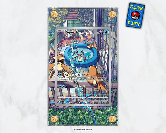 Squirtle #148 Stellar Crown - Extended Artwork Pokémon Card Display Case