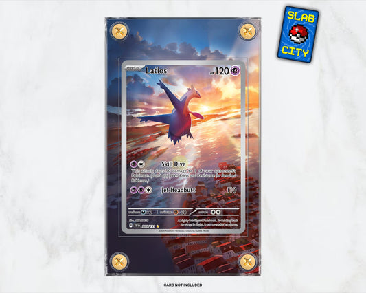 Latios #203 Surging Sparks - Extended Artwork Pokémon Card Display Case