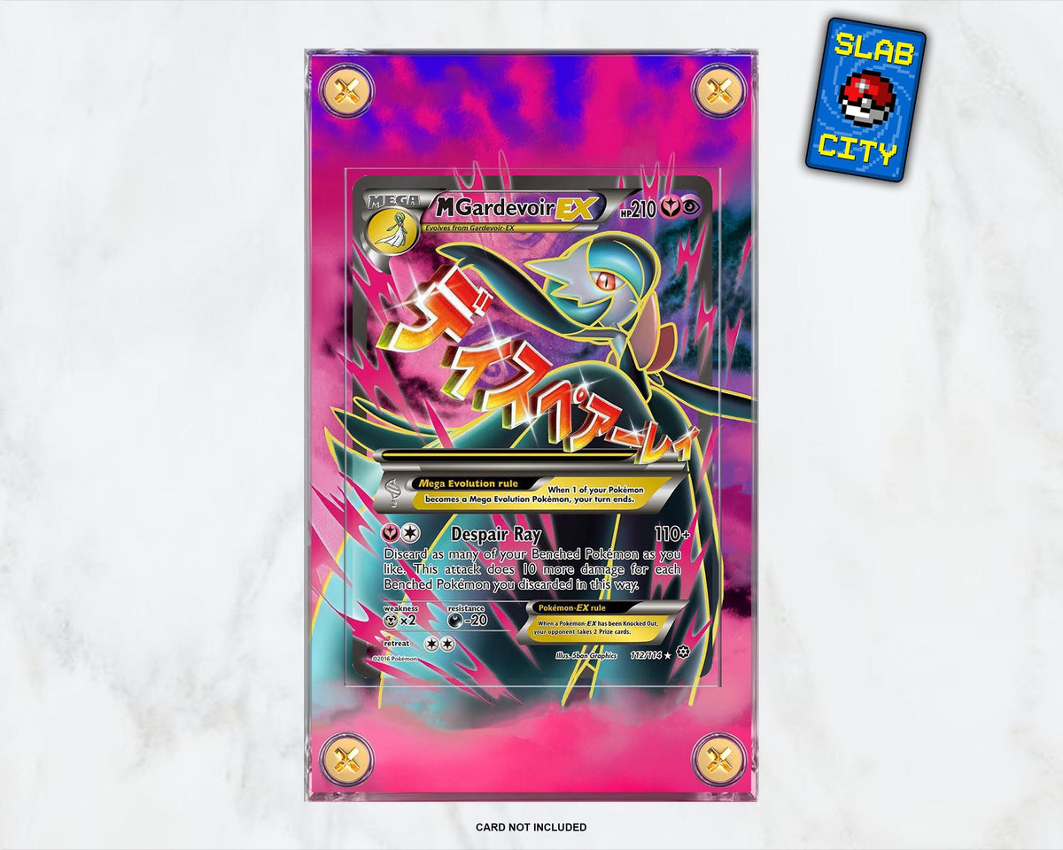 M Gardevoir EX #112 XY Extended Art Pokémon Card Display Case