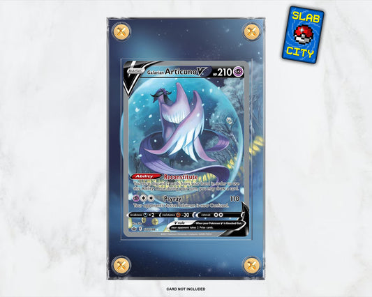 Galarian Articuno V #170 Chilling Reign Extended Art Pokémon Card Display Case