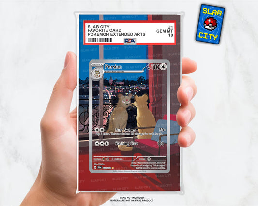 Persian #78 Shrouded Fable Extended Art Insert for Graded Card Slabs