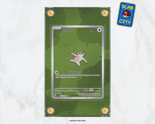 Slakoth #212 Surging Sparks Extended Art Pokémon Card Display Case