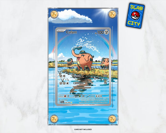 Cufant #76 Shrouded Fable Extended Art Pokémon Card Display Case