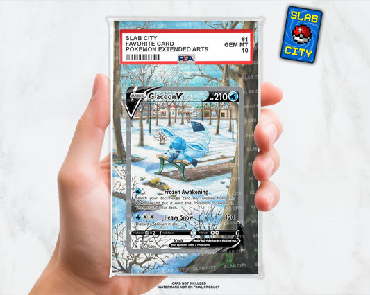 Glaceron V #175 Evolving Skies Extended Art Insert for Graded Card Slabs