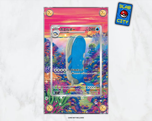 Wailord #162 Journey Together Extended Art Pokémon Card Display Case