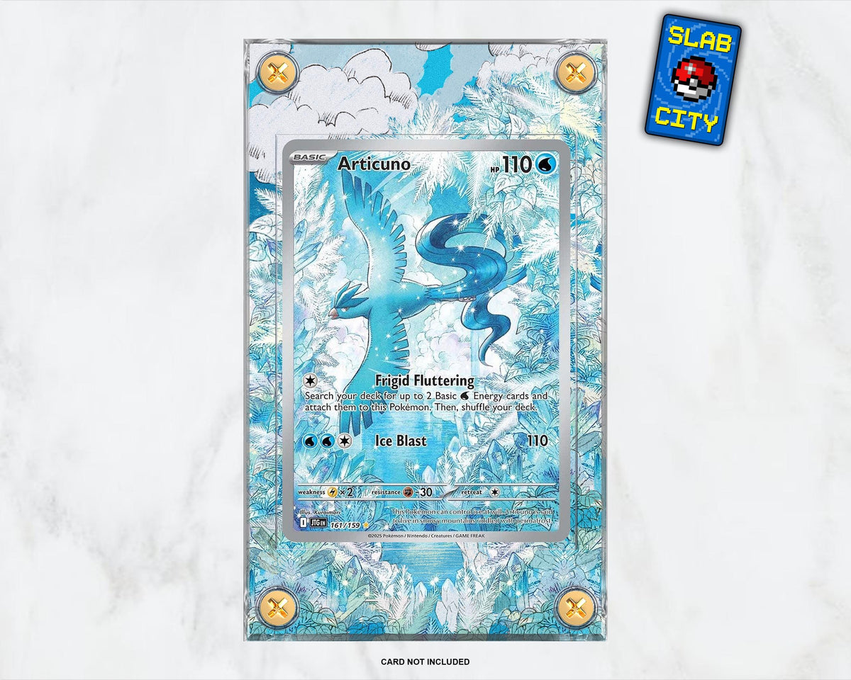 Articuno #161 Journey Together Extended Art Pokémon Card Display Case