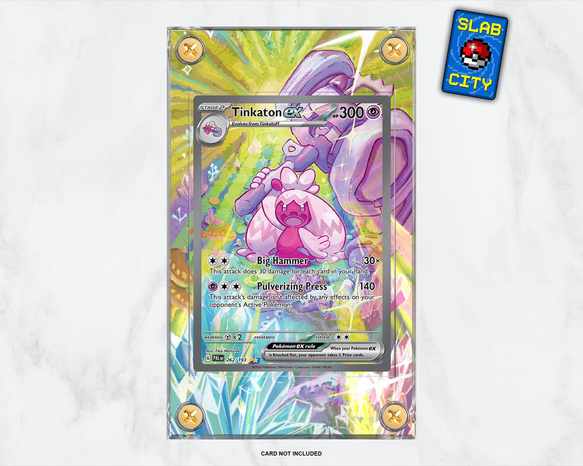 Tinkaton #218 Paldea Evolved Extended Art Pokémon Card Display Case