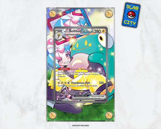 Iono's Bellibolt #183 Journey Together Extended Art Pokémon Card Display Case