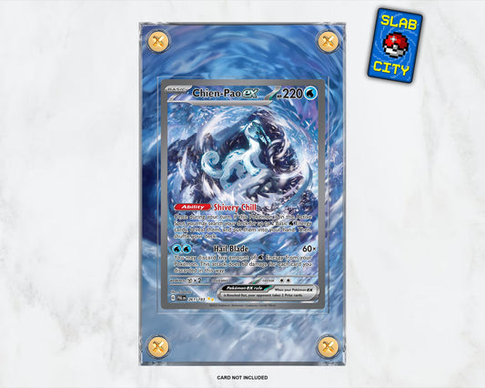 Chien-Pao ex #261 Paldea Evolved Extended Art Pokémon Card Display Case