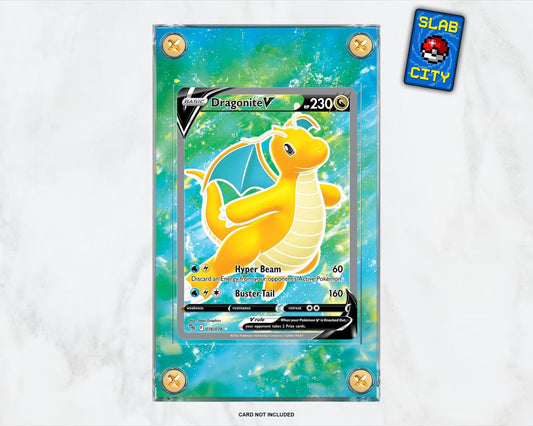 Dragonite #76 Pokémon GO Extended Art Pokémon Card Display Case