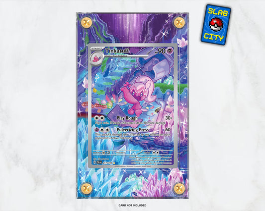 Tinkatuff #217 Paldea Evolved Extended Art Pokémon Card Display Case