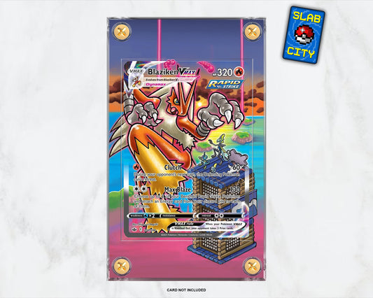 Blaziken VMAX #201 Chilling Reign Extended Art Pokémon Card Display Case