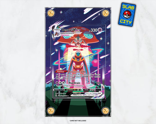 Deoxys VMAX GG45 Crown Zenith Extended Art Pokémon Card Display Case