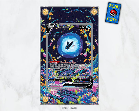 Lumineon V GG39 Crown Zenith Extended Art Pokémon Card Display Case
