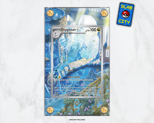 Dragonair #181 Pokémon 151 Extended Art Pokémon Card Display Case