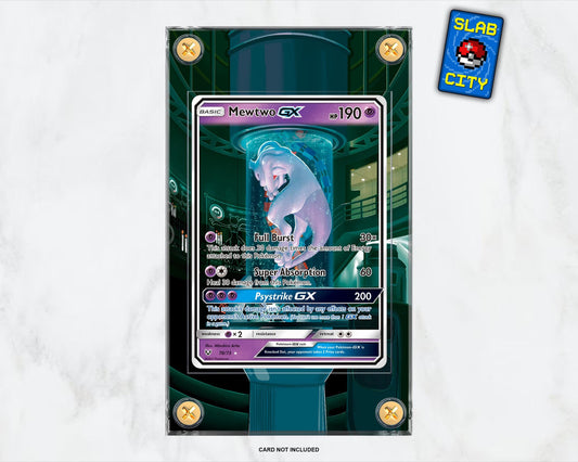 Mewtwo GX #78 Shining Legends Extended Art Pokémon Card Display Case