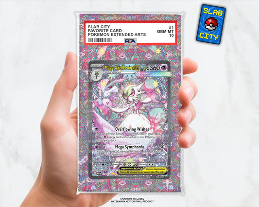Mega Gardevoir ex #178 Mega Evolution Extended Art Insert for Graded Card Slabs