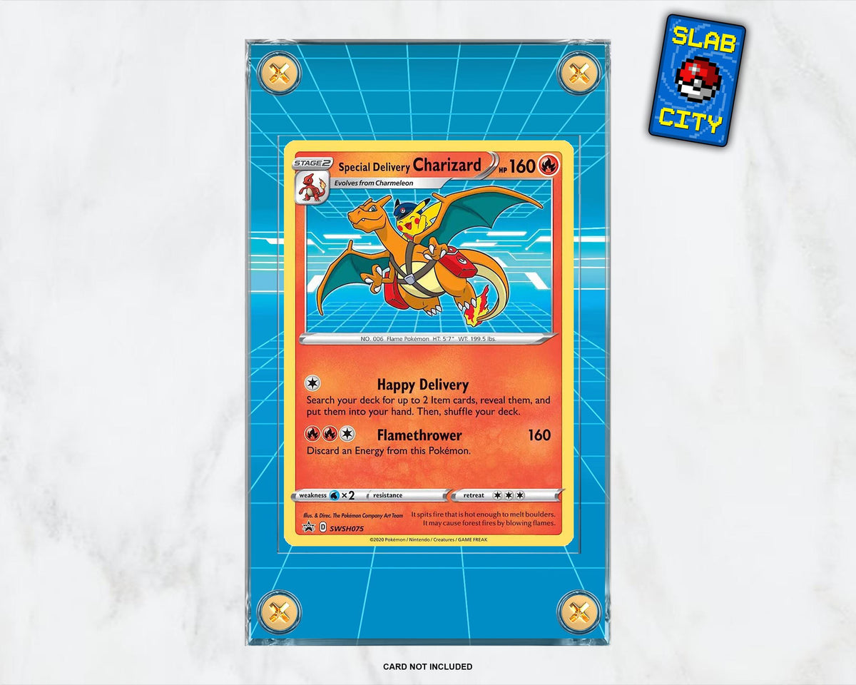 Special Delivery Charizard SWSH #260 Extended Art Pokémon Card Display Case