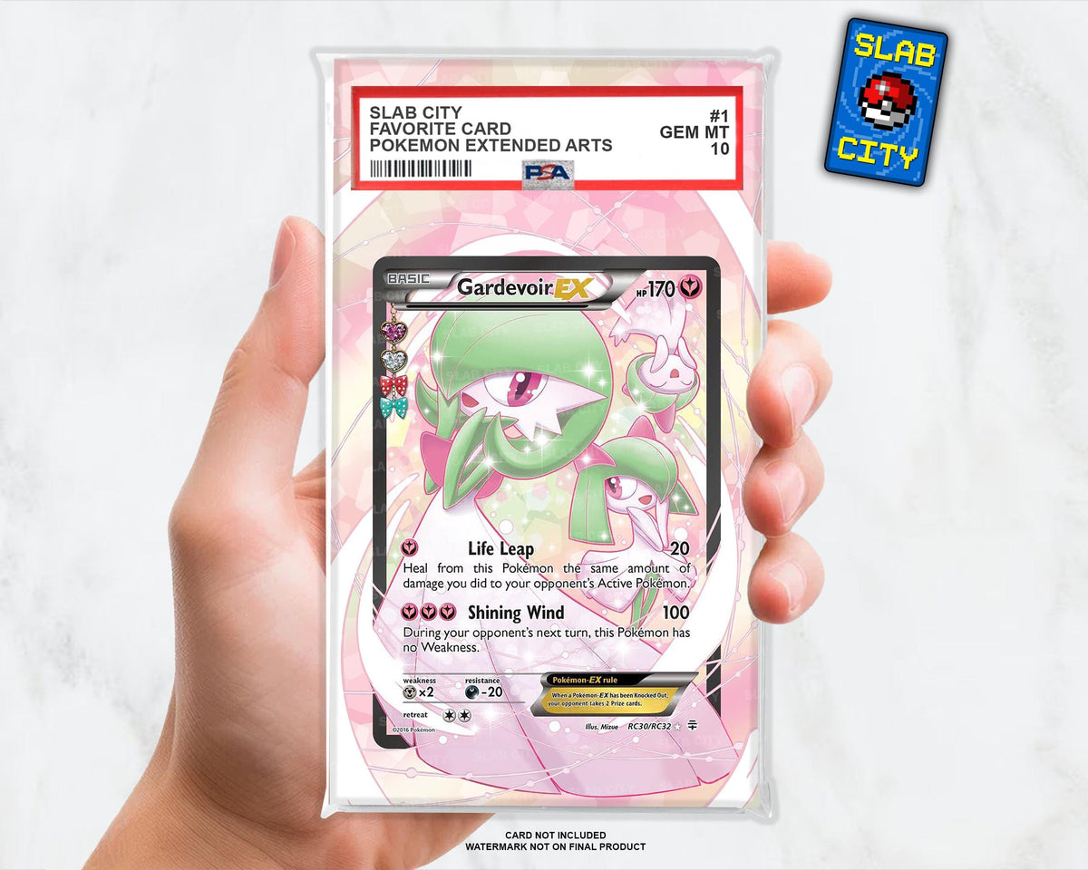 Gardevoir EX RC30 Generations Extended Art Insert for Graded Card Slabs