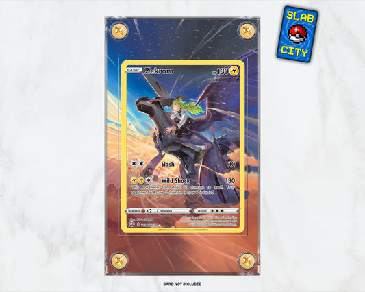 Zekrom #TG05 Brilliant Stars Extended Art Pokémon Card Display Case