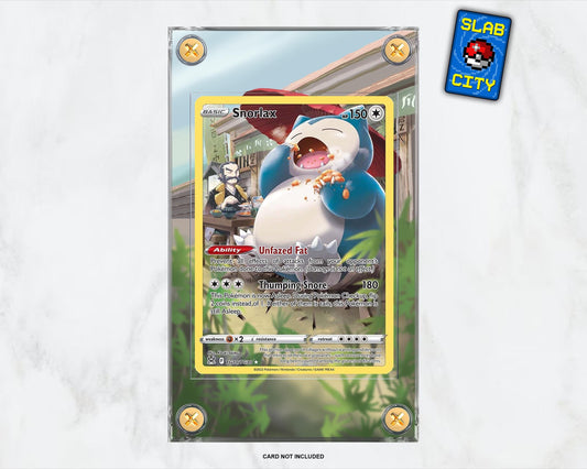 Snorlax #TG10 Lost Origin Extended Art Pokémon Card Display Case