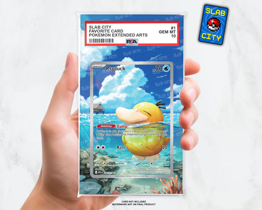 Psyduck #226 Ascended Heroes Extended Art Insert for Graded Card Slabs